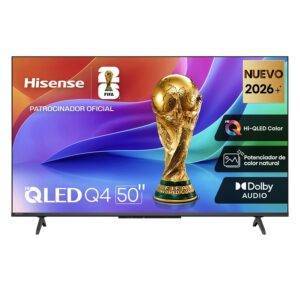 TELEVISOR SMART TV Hisense QLED 50" 4K UHD 50Q4SV