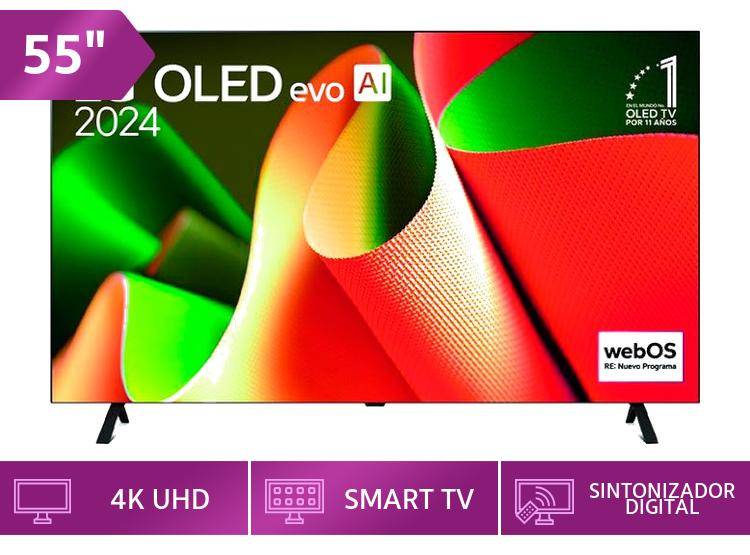 TELEVISOR SMART TV LG OLED 55" 4K UHD OLEDB4