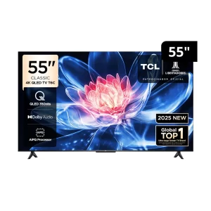 TELEVISOR SMART TV TCL QLED 55" 4K UHD 55T6C